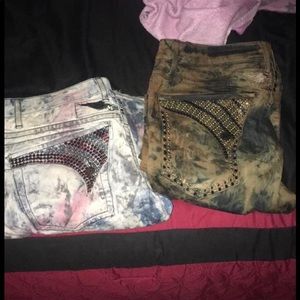 Robin jeans size 34 both pair
